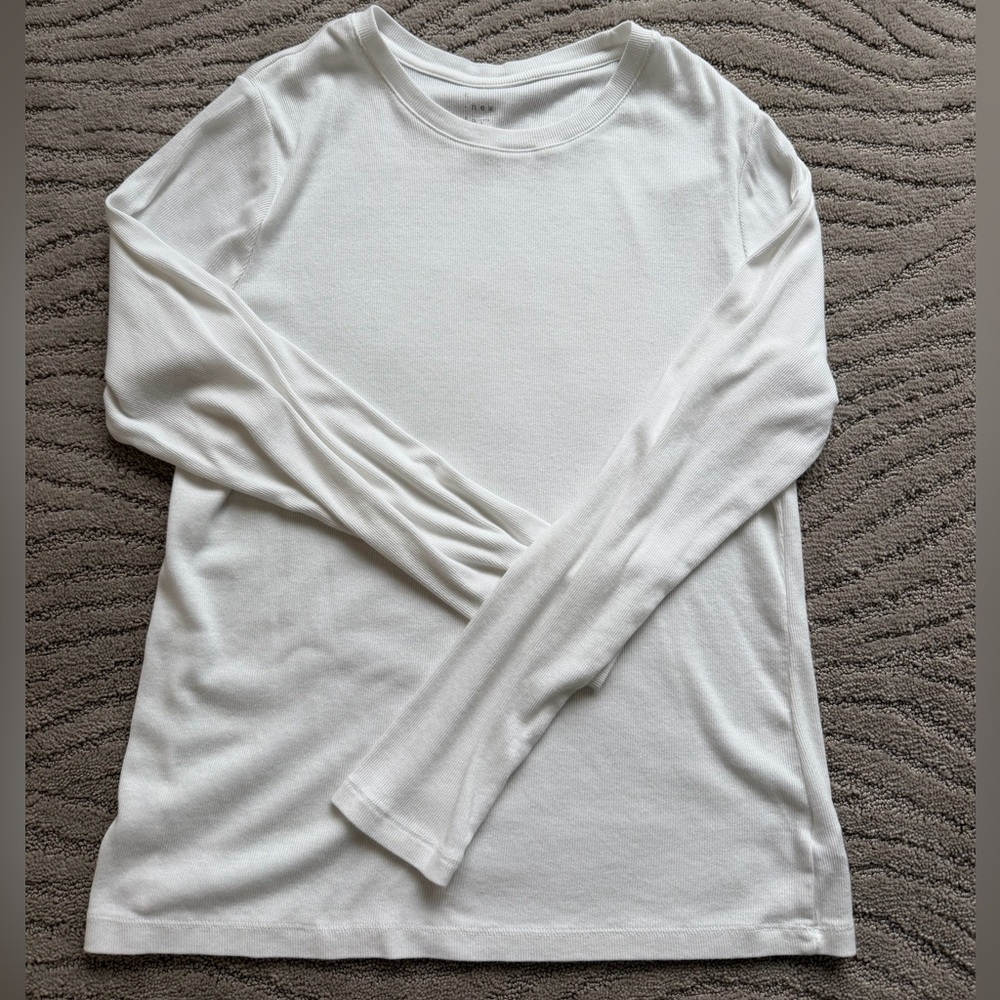 a new day Ribbed Crewneck Top